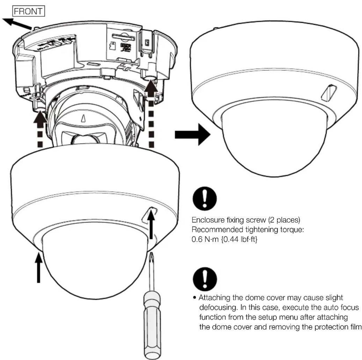 i-PRO WV-U21350-V3L - Step 6 Ceiling (Continued) - 1