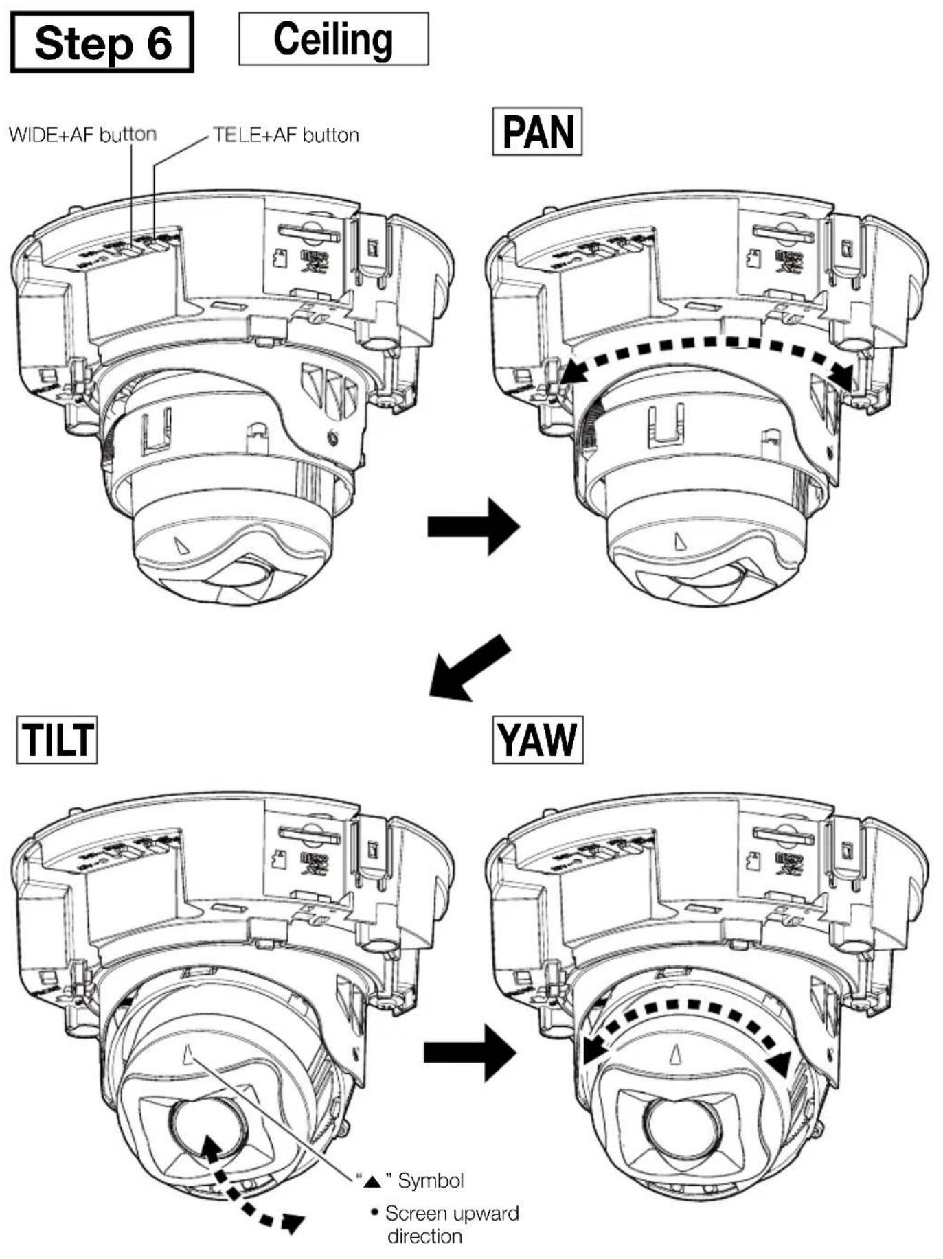 i-PRO WV-U21350-V3L - Step 5  Turn the power on (PoE). - 3