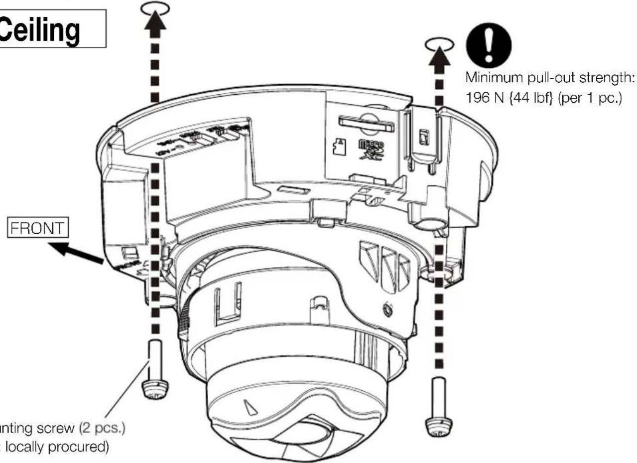 i-PRO WV-U21350-V3L - Ceiling - 1