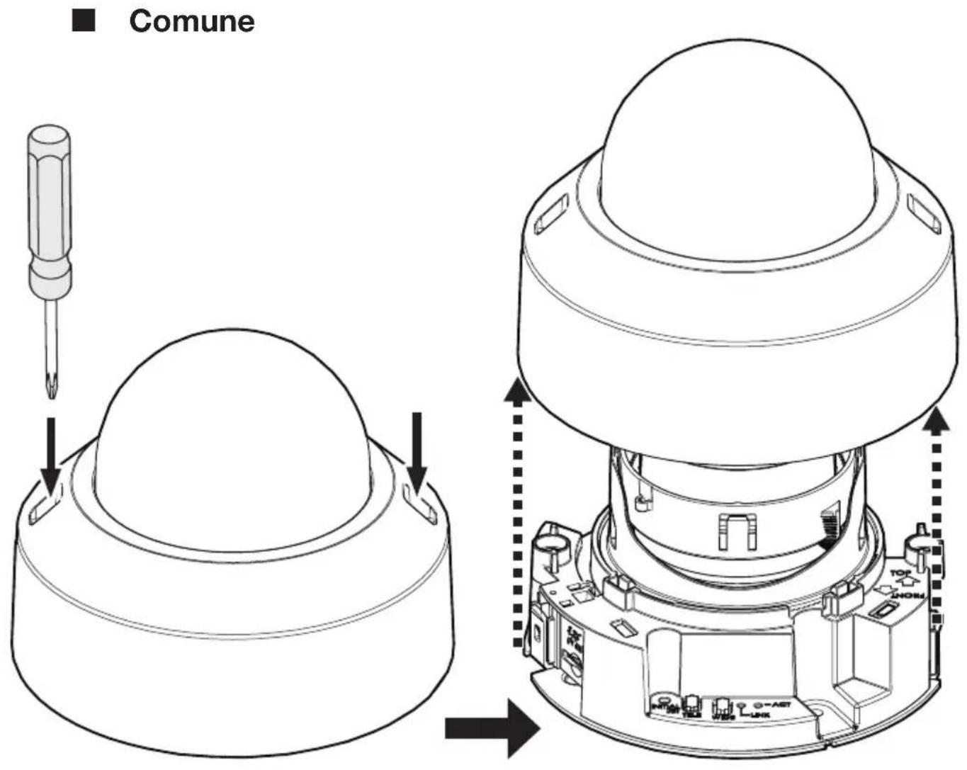 i-PRO WV-U21350-V3L - Procedura di installmente - 1