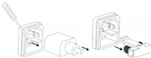 Ulsonix ULX - OZG 5000G - REEMPLAZO DEL FUSIBLE - 1