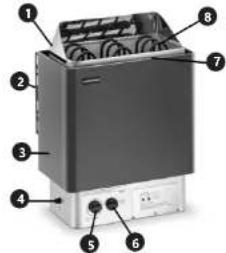 Uniprodo UNI_SAUNA_S4.5KW - FR - 2