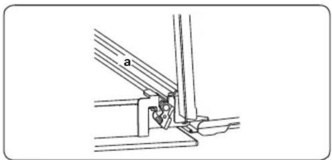 SHARP K-71P28INM-EU - Ausbauen der Backofentür - 2