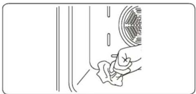 SHARP K-71P28INM-EU - Reinigen des Garraums des Backofens - 1