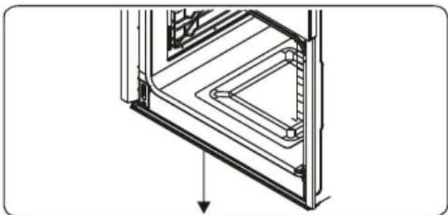 SHARP K-71P28INM-EU - Puerta del horno de cierre lento - 2