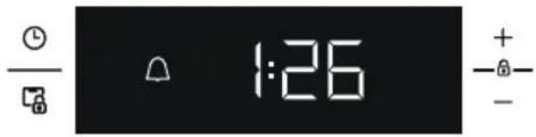 SHARP K-71P28INM-EU - Einstellung des Signaltons des Timers - 3