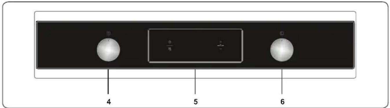SHARP K-71P28INM-EU - Panel de mando - 1
