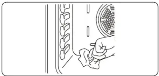 SHARP K-71P28INM-EU - Pulizia dell'interno del forno - 1