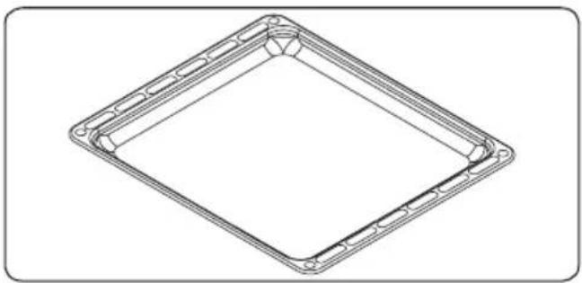 SHARP K-71P28INM-EU - La bandeja honda - 2