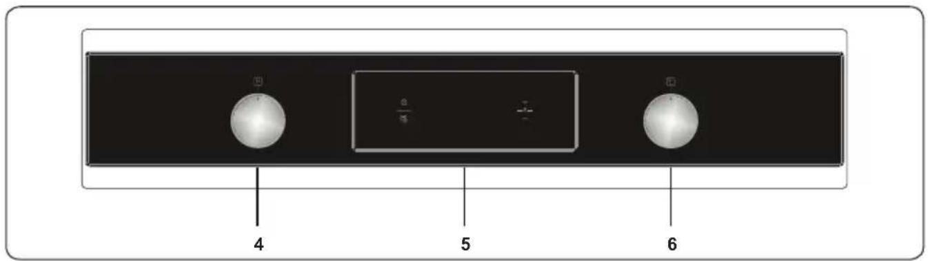 SHARP K-71P28INM-EU - Pannello dei comandi - 1