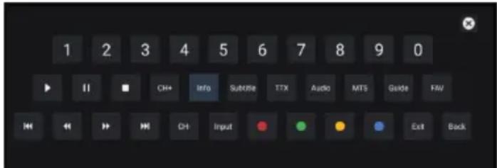 SHARP 4T-C50GRx - Klawiatura ekranowa - 1