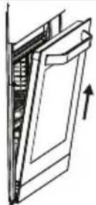 SHARP K-61D27BM1-FR - Rimozione dello sportello del forno - 3
