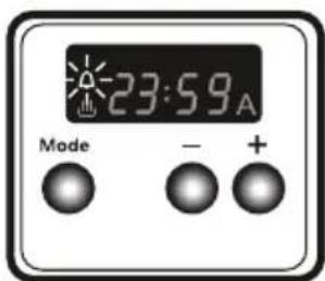 SHARP K-61D27BM1-FR - Audible warning time adjustment - 3