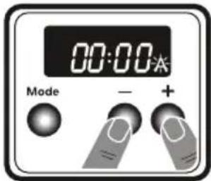 SHARP K-61D27BM1-FR - Time adjustment - 1