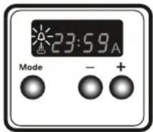SHARP K-61D27BM1-FR - Einstellen der Alarmzeit - 3