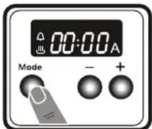 SHARP K-61D27BM1-FR - Audible warning time adjustment - 1