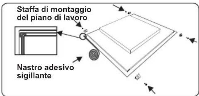 SHARP KH-6I33FTMK-DE - INSTALLAZIONE DEL PIANO COTTURA - 3