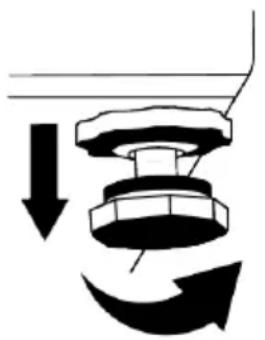 BEKO RFNE448E51W - Adjusting the Legs - 1