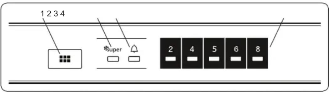 SHARP SJ-LC11CMXWD-EU - Display and Control Panel - 1