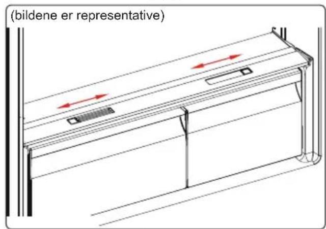 SHARP SJ-LC11CMXWD-EU - Ferskhetsbryter (på noen modeller) - 2