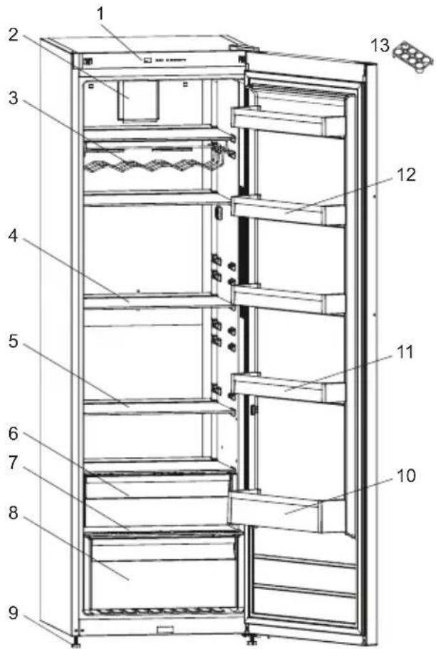 SHARP SJ-LC11CMXWD-EU - GERÄTEBESCHREIBUNG - 1