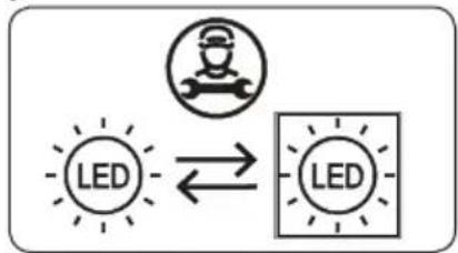 SHARP SJ-LC11CMXWD-EU - Å skifte ut LED-lys - 1
