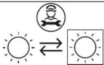 SHARP K-T2P51BMH-EU - Changing the Oven Lamp - 1