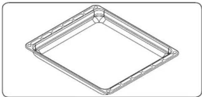 SHARP K-T2P51BMH-EU - Tiefe Fettpfanne - 1