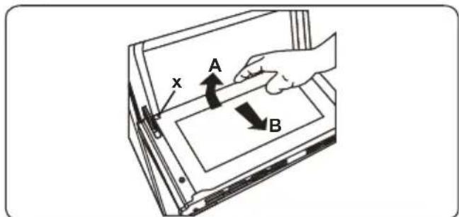 SHARP K-T2P51BMH-EU - Removal of the Inner Glass - 1