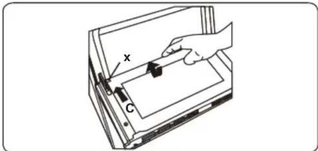 SHARP K-T2P51BMH-EU - Removal of the Inner Glass - 3