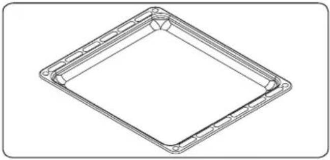 SHARP K-T2P51BMH-EU - Tiefe Fettpfanne - 2