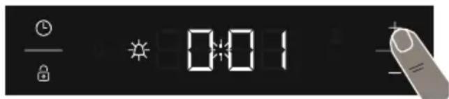 SHARP K-T2P51BMH-EU - Audible warning time adjustment - 2
