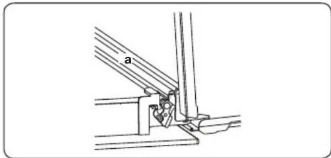 SHARP K-T2P51BMH-EU - Ausbauen der Backofentür - 2