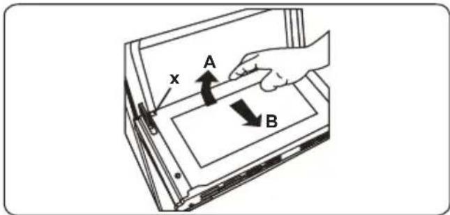 SHARP K-T2P51BMH-EU - Ausbauen der Innenscheibe - 1