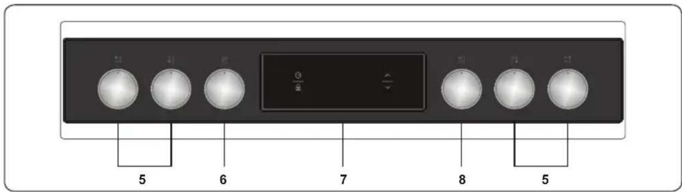SHARP K-T2P51BMH-EU - Bedienfeld - 1