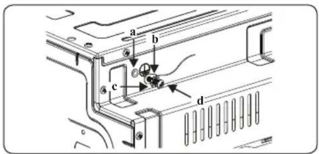 SHARP K-T2P51BMH-EU - Se il forno deve essere installato sotto un piano cottura - 4