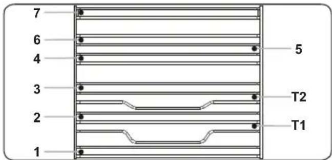 SHARP K-T2P51BMH-EU - Griglia Easyfix - 1