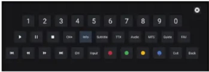 SHARP 4T-C55GRx - Ekrano klaviatūra - 1