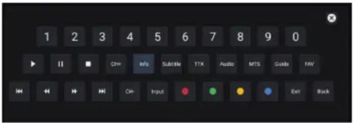 SHARP 4T-C55GRx - On-screen keyboard - 1