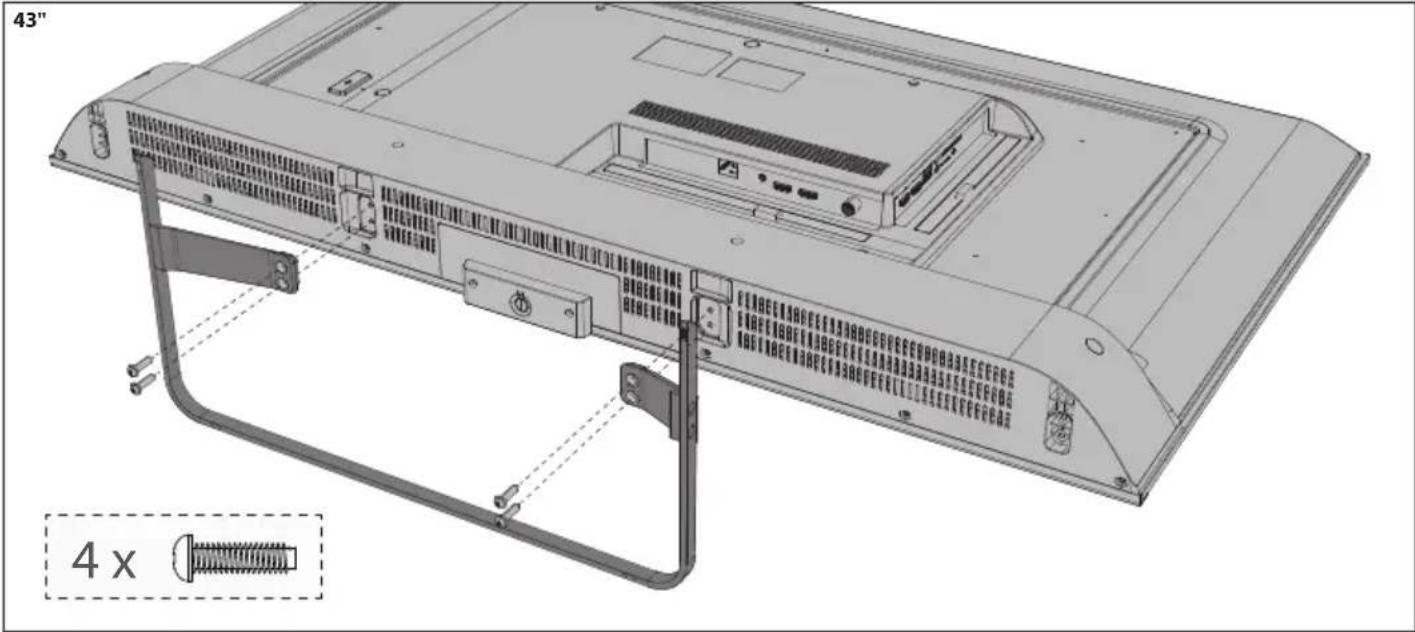 SHARP 4T-C55GRx - Opis elementów pilota zdalnego sterowania - 1