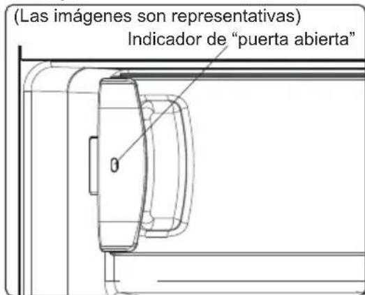 SHARP SJ-LD180E0XD-EU - Indicador de "Puerta abierta": - 1