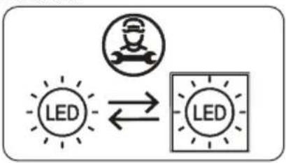 SHARP SJ-LD180E0XD-EU - Sostituzione dell'illuminazione LED - 2
