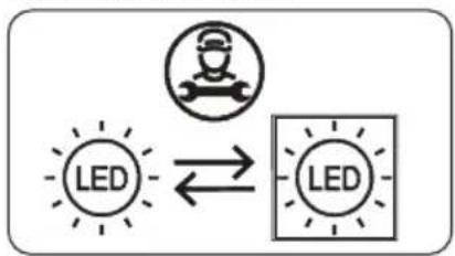 SHARP SJ-LD180E0XS-EU - Vervangen van ledverlichting - 2