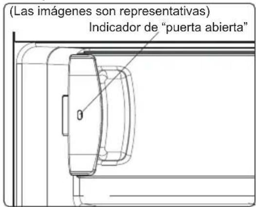 SHARP SJ-LD180E0XS-EU - Indicador de "Puerta abierta": - 1