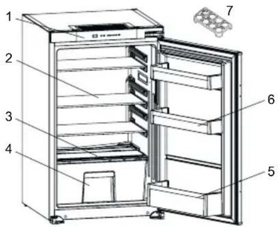 SHARP SJ-LD125E0XD-EU - DESCRIPTION DE L'APPAREIL - 1