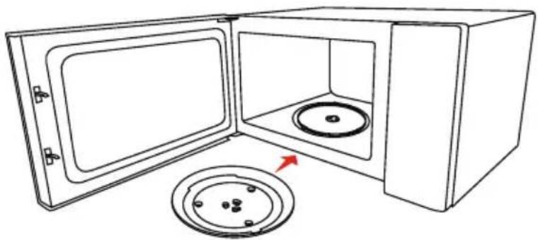 TOSHIBA MW3-AG20PE(BK) - NAMES OF MICROWAVE OVEN PARTS AND ACCESSORIES - 7