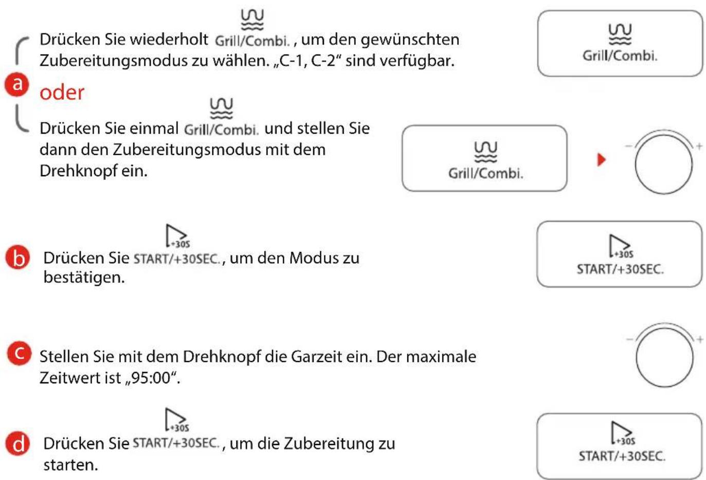 TOSHIBA MW3-AG20PE(BK) - KOMBINIERTES KOCHEN - 1