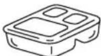 TOSHIBA MW3-AG20PE(BK) - UTENSILS REMARKS - 1