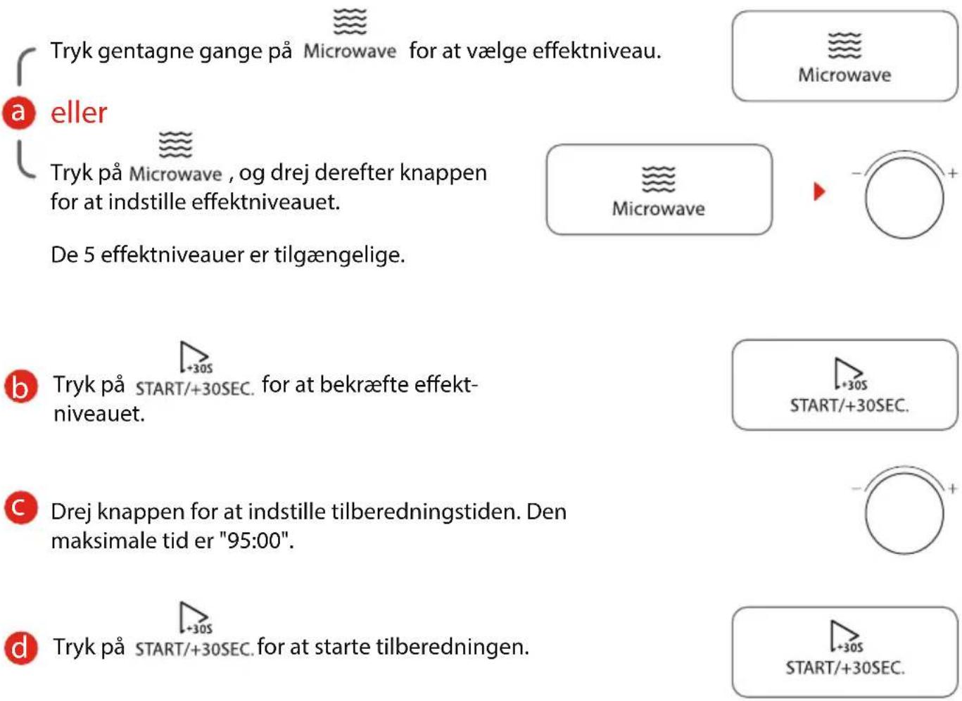 TOSHIBA MW3-AG20PE(BK) - DE KOOKWEKKER INSTELLEN - 1