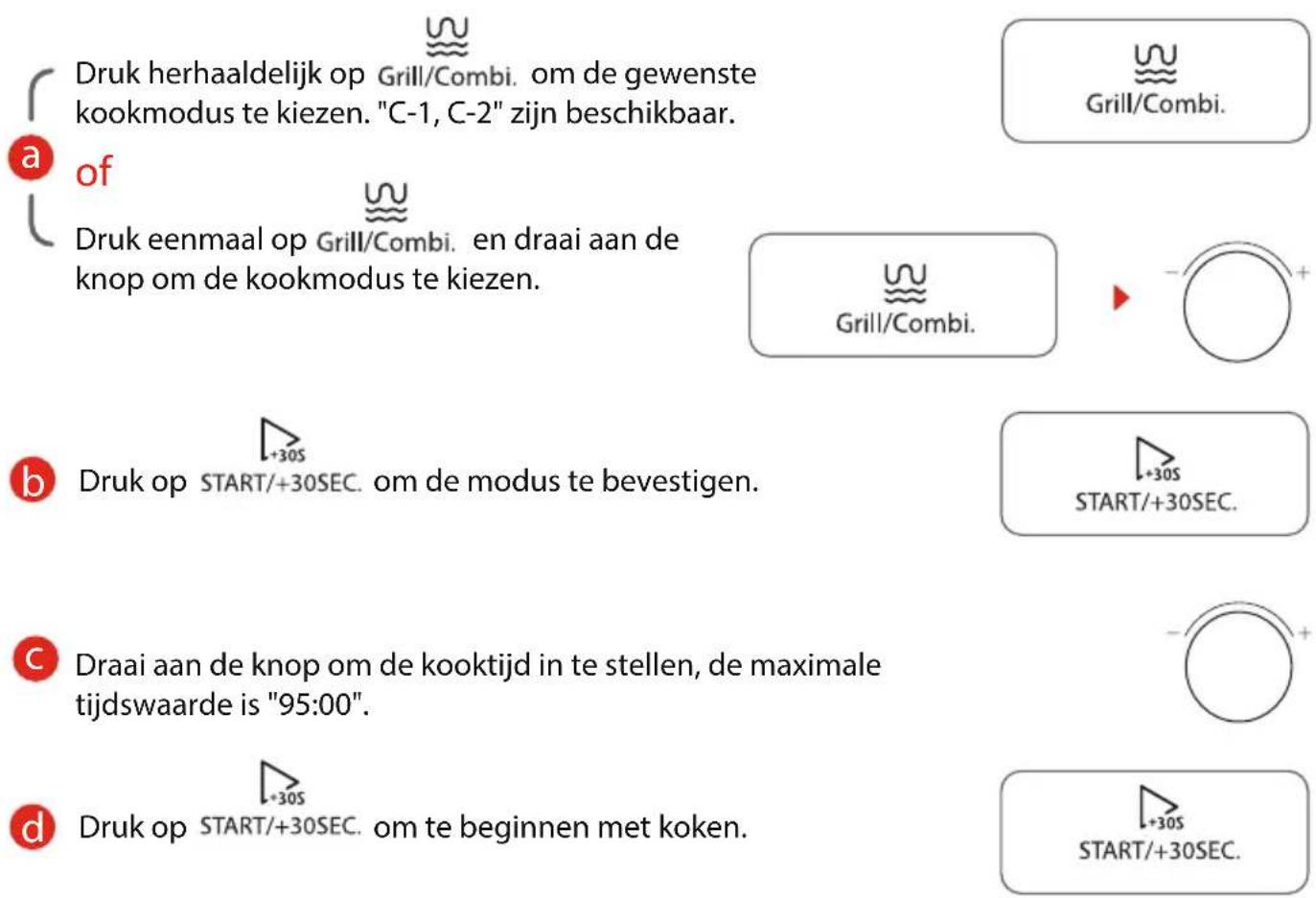 TOSHIBA MW3-AG20PE(BK) - KOKEN MET DE COMBINATIEFUNCTIE - 1